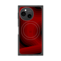 プレミアムスクエアケース with SnapMag［ CASEPLAY Winding Pattern - Red ］