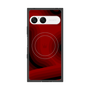 プレミアムスクエアケース with SnapMag［ CASEPLAY Winding Pattern - Red ］