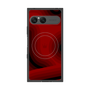 プレミアムスクエアケース with SnapMag［ CASEPLAY Winding Pattern - Red ］