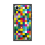プレミアムスクエアケース with SnapMag［ CASEPLAY Rainbow Check ］