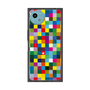 プレミアムスクエアケース with SnapMag［ CASEPLAY Rainbow Check ］