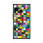 プレミアムスクエアケース with SnapMag［ CASEPLAY Rainbow Check ］