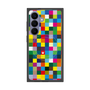 プレミアムスクエアケース with SnapMag［ CASEPLAY Rainbow Check ］
