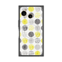 プレミアムスクエアケース with SnapMag［ Nordic Circle - Yellow ］