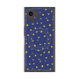 プレミアムスクエアケース with SnapMag［ Drawing Dot - Navy ］