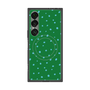 プレミアムスクエアケース with SnapMag［ Drawing Dot - Green ］