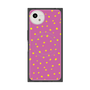 プレミアムスクエアケース with SnapMag［ Drawing Dot - Pink ］