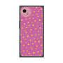 プレミアムスクエアケース with SnapMag［ Drawing Dot - Pink ］