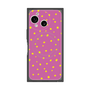 プレミアムスクエアケース with SnapMag［ Drawing Dot - Pink ］