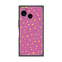 プレミアムスクエアケース with SnapMag［ Drawing Dot - Pink ］