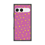プレミアムスクエアケース with SnapMag［ Drawing Dot - Pink ］