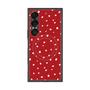 プレミアムスクエアケース with SnapMag［ Drawing Dot - Red ］