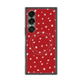 プレミアムスクエアケース with SnapMag［ Drawing Dot - Red ］