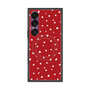 プレミアムスクエアケース with SnapMag［ Drawing Dot - Red ］