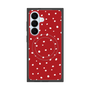 プレミアムスクエアケース with SnapMag［ Drawing Dot - Red ］
