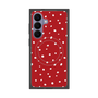 プレミアムスクエアケース with SnapMag［ Drawing Dot - Red ］