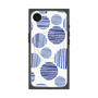 プレミアムスクエアケース with SnapMag［ Nordic Dot - Blue ］