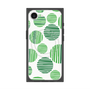 プレミアムスクエアケース with SnapMag［ Nordic Dot - Green ］