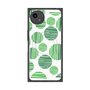 プレミアムスクエアケース with SnapMag［ Nordic Dot - Green ］
