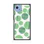 プレミアムスクエアケース with SnapMag［ Nordic Dot - Green ］