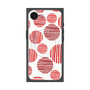 プレミアムスクエアケース with SnapMag［ Nordic Dot - Red ］