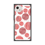 プレミアムスクエアケース with SnapMag［ Nordic Dot - Red ］