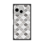 プレミアムスクエアケース with SnapMag［ Moroccan1 color - Gray ］