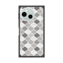 プレミアムスクエアケース with SnapMag［ Moroccan1 color - Gray ］