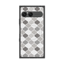 プレミアムスクエアケース with SnapMag［ Moroccan1 color - Gray ］