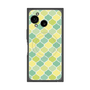 プレミアムスクエアケース with SnapMag［ Moroccan1 color - Green ］