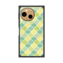 プレミアムスクエアケース with SnapMag［ Moroccan1 color - Green ］