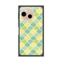 プレミアムスクエアケース with SnapMag［ Moroccan1 color - Green ］