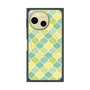 プレミアムスクエアケース with SnapMag［ Moroccan1 color - Green ］