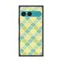 プレミアムスクエアケース with SnapMag［ Moroccan1 color - Green ］
