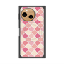 プレミアムスクエアケース with SnapMag［ Moroccan1 color - Pink ］