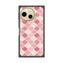 プレミアムスクエアケース with SnapMag［ Moroccan1 color - Pink ］