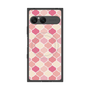 プレミアムスクエアケース with SnapMag［ Moroccan1 color - Pink ］