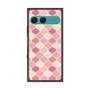 プレミアムスクエアケース with SnapMag［ Moroccan1 color - Pink ］