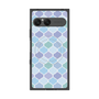 プレミアムスクエアケース with SnapMag［ Moroccan1 color - Blue ］