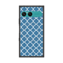 プレミアムスクエアケース with SnapMag［ Moroccan2 - Blue ］