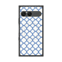 プレミアムスクエアケース with SnapMag［ Moroccan3 - Blue ］