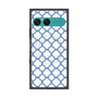 プレミアムスクエアケース with SnapMag［ Moroccan3 - Blue ］