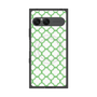 プレミアムスクエアケース with SnapMag［ Moroccan3 - Green ］