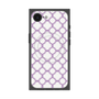 プレミアムスクエアケース with SnapMag［ Moroccan3 - Purple ］