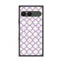 プレミアムスクエアケース with SnapMag［ Moroccan3 - Purple ］