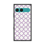 プレミアムスクエアケース with SnapMag［ Moroccan3 - Purple ］