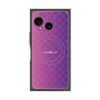 プレミアムスクエアケース with SnapMag［ CASEPLAY Check - Purple ］