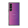 プレミアムスクエアケース with SnapMag［ CASEPLAY Check - Purple ］