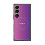 プレミアムスクエアケース with SnapMag［ CASEPLAY Check - Purple ］