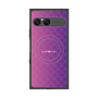 プレミアムスクエアケース with SnapMag［ CASEPLAY Check - Purple ］